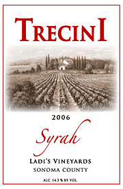 Trecini 2006 Ladi’s Syrah